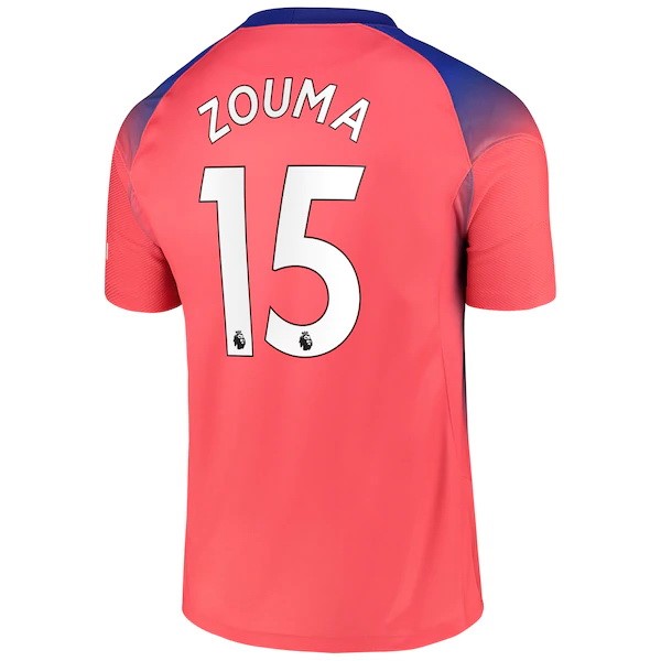 Maglia Chelsea NO.15 Zouma Third 20/21 Arancione